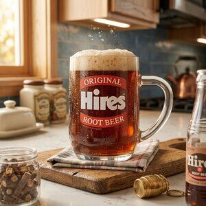Hires Root Beer Glass Mug